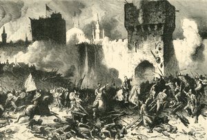 1890年5月29日、1453年5月29日のコンスタンティノープルへの最終攻撃。