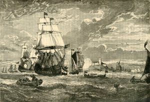 東インド会社の最初の艦隊、ウールウィッチ出発、1601年、1890年。
