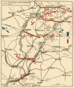 大撤退の第1フェーズ... 1914、c1920。 作： Unbekannt
