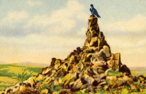 フリーザーデンクマル、ヴァッセルクッペの記念碑、ヘッセン、ドイツ、1932年。 作： Unbekannt