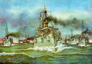 飛行中隊、スペイン-アメリカ戦争、1898 作： Unbekannt