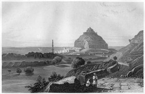 インド、デカン高原のダウラタバード要塞、c1860 作： Unbekannt