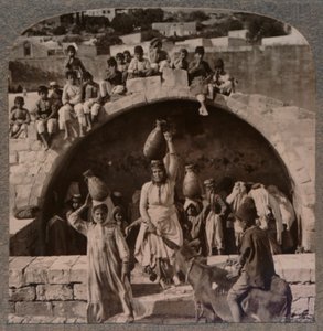 聖母の泉、ナザレ、c1900 作： Unbekannt