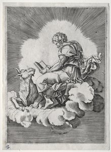 4人の伝道者、c。 1518年。 作： Unbekannt