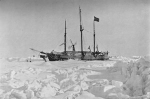 氷の中のフラム。 1895、1897 作： Unbekannt