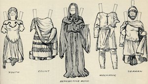 英国衣装のギャラリー：ノーマンタイムズで着用した服装の人々、c1934