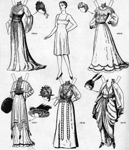 歴史的衣装のギャラリー：20世紀に着用されたドレス、c1934 作： Unbekannt