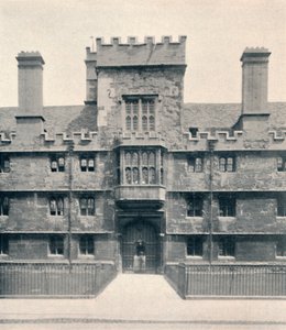 ゲートウェイ、ワダムカレッジ、オックスフォード、1903 作： Unbekannt