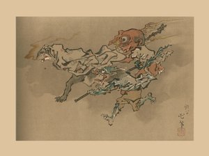 ゴブリン飛行、18世紀初頭から19世紀初頭、1886年 作： Unbekannt