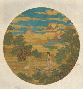 月宮殿の嫦娥女神、明王朝、16 ～ 17 世紀。 作： Unbekannt