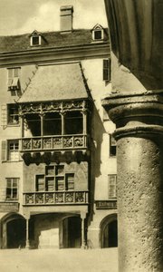 Goldenes Dachl、インスブルック、チロル、オーストリア、c1935。 作： Unbekannt
