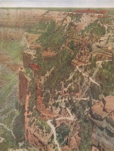 グランドキャニオン、アリゾナ、1914。 作： Unbekannt