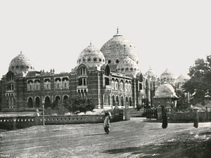 グレートカレッジ、バローダ、インド、1895年。