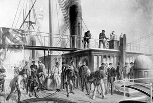 大西洋、失われた大西洋ケーブルの回復、1866年、c1920