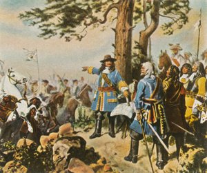 1675年6月28日、1936年のフェールベリンの戦いの前の大選挙区の司令官。 作： Unbekannt