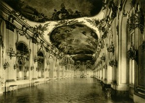グレートギャラリー、シェーンブルン宮殿、ウィーン、オーストリア、c1935。 作： Unbekannt