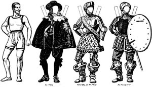 歴史的衣装の偉大なギャラリー：チャールズのドレスファーストタイムズ、c1934 作： Unbekannt