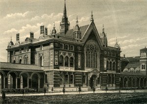 グレートホール、ダリッチ大学、c1878。 作： Unbekannt