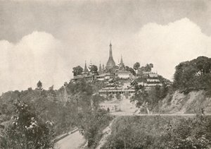 大塔、モールメイン、1900年。 作： Unbekannt