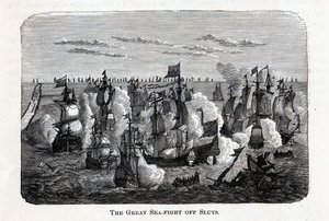 スライズからの大海戦、1882 作： Unbekannt