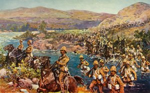 大回転運動-リエット横断、1901年。 作： Unbekannt