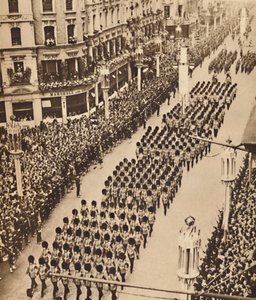 1937年5月12日、オックスフォードストリートの衛兵 作： Unbekannt