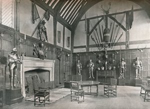 オックウェルズマナーのホール、1905年 作： Unbekannt