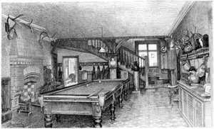 シルバーベックのホール、c1880-1882 作： Unbekannt