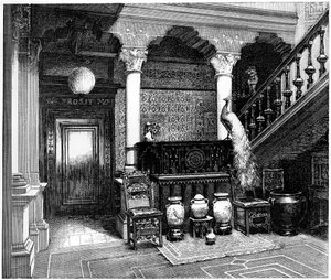 ホール、c1880-1882 作： Unbekannt