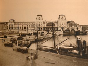 ハーバーステーション、c1928 作： Unbekannt