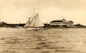 ヘイブンホテル、サンドバンクス、ボーンマス、1929年。 作： Unbekannt