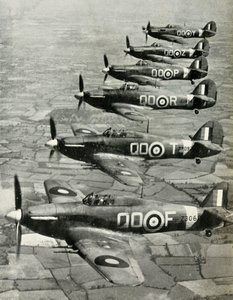ホーカーハリケーン、1941年。 作： Unbekannt