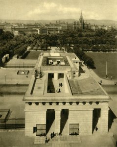 英雄記念碑、オーストリア、ウィーン、c1935。 作： Unbekannt
