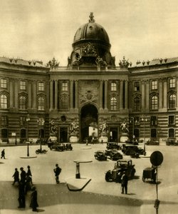 ホーフブルク、ウィーン、オーストリア、c1935。 作： Unbekannt