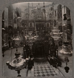 聖墳墓教会、エルサレム、c1900