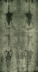 聖なる覆い-後ろから見た身体の痕跡、1902年。 作： Unbekannt