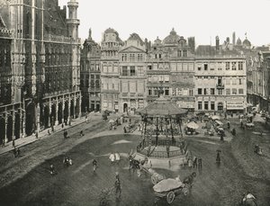 ホテルドゥヴィル、ブリュッセル、ベルギー、1895年。 作： Unbekannt