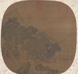 湖の近くの家。 作： Unbekannt