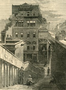 ウォータールーブリッジロード、c1878の家。 作： Unbekannt