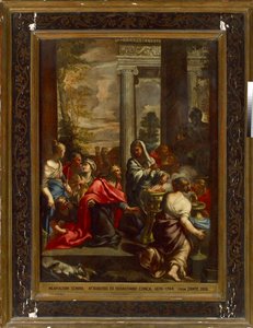ソロモンの偶像崇拝、c1675-1695 作： Unbekannt