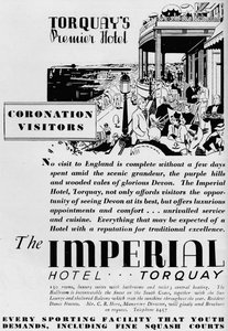 インペリアルホテル、トーキー、1937 作： Unbekannt