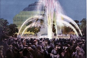 国際発明展、ケンジントン、ロンドン、1885年8月 作： Unbekannt