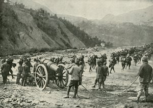 1919年3月のイタリア軍。 作： Unbekannt