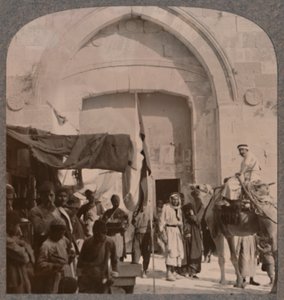 ヤッファ門は閉ざされ、エルサレムのニードルズアイ、c1900 作： Unbekannt