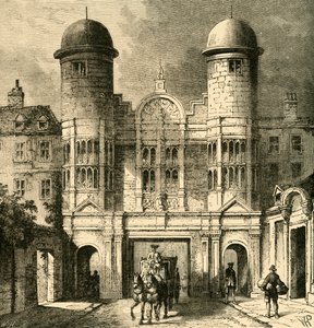 キングストリートゲートウェイ、ホワイトホール、1881年。 作： Unbekannt