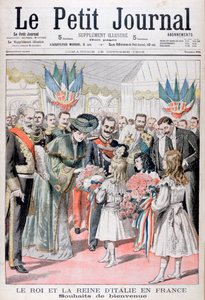 フランスのイタリアの王と女王、1903年 作： Unbekannt