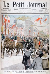 フランスのイタリアの王と女王、1903年