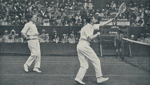 ローンテニスプレーヤーとしての王、1926年、1937年。 作： Unbekannt