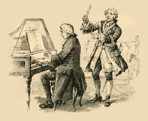 王は繰り返し叫んだ、たった一人のバッハ！バッハは1つだけです。 、1907。 作： Unbekannt