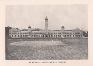クアラルンプールクリケットグラウンド、マラヤ、1912年。